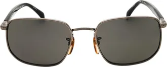 David Beckham Polarized Metal Sunglasses - Silver