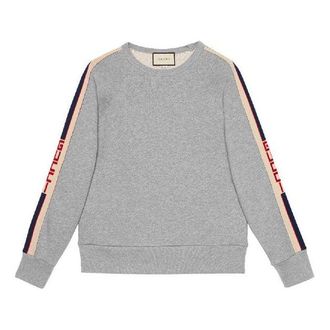 Gucci Side Sleeve Logo Turtleneck Sweatshirt Grey 522846-X9I97-1295