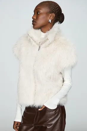 Sanctuary Faux Fur Vest Jacket
