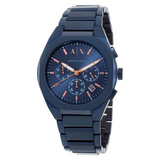 A|X Armani Exchange Sync Chronograph Quartz Blue Dial Mens Watch AX4189