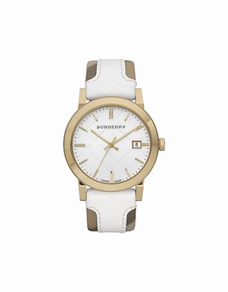 Burberry Womens Burberry BU9015 Womens Watch - White