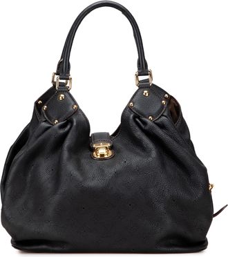 Louis Vuitton Pre-owned Womens Mahina Xl Hobo - Black Leather - One Size