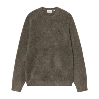 Carhartt Work in Progress Truien & Vesten, Heren, Grijs, XL, Wol, La Curtis Sweater
