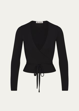 &Eacute;terne Jersey Wrap Top