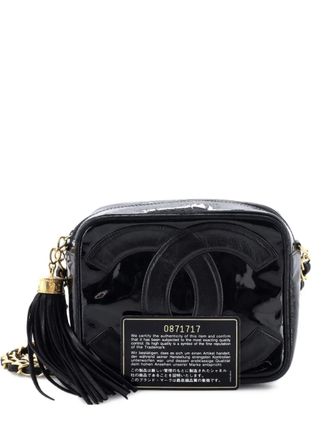 Chanel CC Camera Bag Patent Mini crossbody bag - Zwart