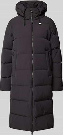 IQ Studio Daunenmantel mit 5000 Wassersäule und Zweiwege-Reißverschluss in Black, Größe 34