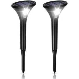 OEM Pack De 2 L&aacute;mparas Led Solares Con Sensor De Movimiento