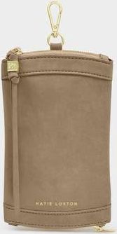 Katie Loxton Clip On Sunglasses Case in Taupe Suedette at Nordstrom