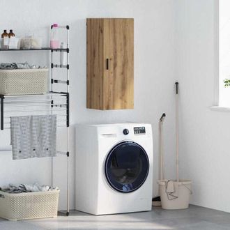 vidaXL vidaXL Pensile Rovere artigianale 34,5 x 34 x 90 cm Legno multistrato