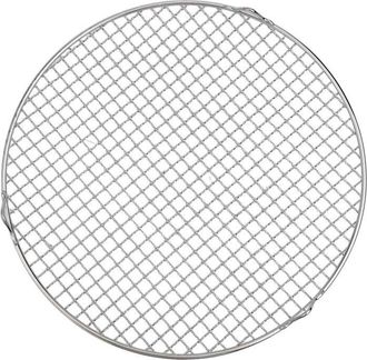OEM Rejilla De Cocci&oacute;n Redonda - Acero Inoxidable 201 - Di&aacute;metro 35 Cm - Para Horno Barbacoa Enfriamiento Pasteles Pizza Galletas - 1 Unidad