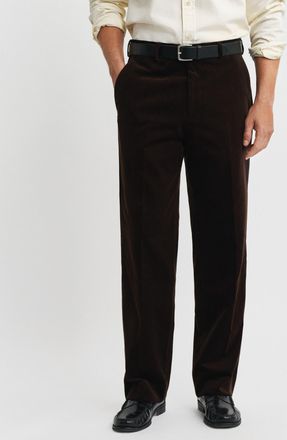 GANT Men Velvet Suit Pants (48) RICH BROWN