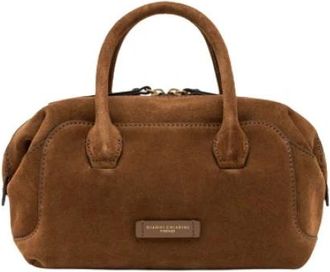 Gianni Chiarini Gemma Kleine Handtas - Dames - Handtassen - Bruin - ONE Size - Leer - Tassen