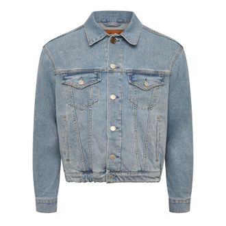 Replay Womens Denim Jacket in Blue Cotton - Size X-Large