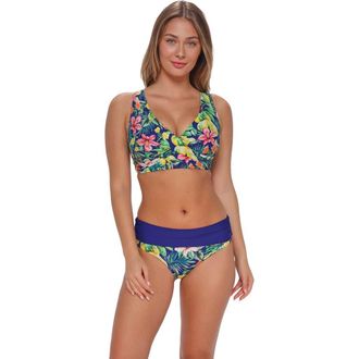 Sunsets Elsie Bikini Swimsuit Top - DD Cup in Seaside Harvest at Nordstrom, Size 40