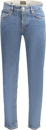 HUGO BOSS Straight Jeans - Heren - Slim Fit Jeans - Blauw - W34 L32 - Jeans