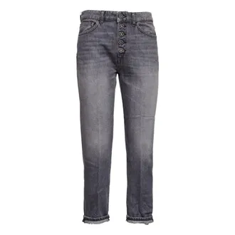 Dondup Slim-fit Jeans, female, Gray, Size: W27 Koons Jeans