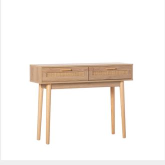 Klast Mueble recibidor en rat&aacute;n 100 cm x 75 cm