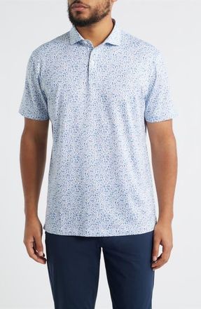 Johnnie-O Rally Cap Performance Jersey Polo in Midnight Navy at Nordstrom, Size Xx-Large