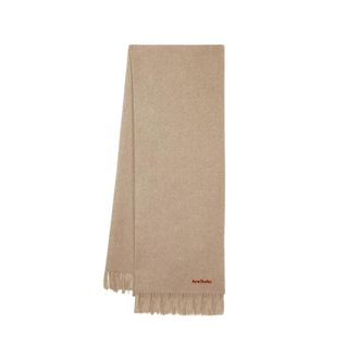 Acne Studios Winter Scarves - unisex - Accessoires - Beige - Maat: ONE Size Wol
