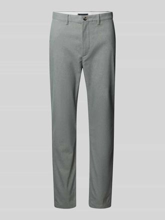 Tommy Hilfiger Slim Fit Stoffhose aus Baumwoll-Mix Modell BLEECKER in Mittelgrau, Gr&ouml;&szlig;e 32/32