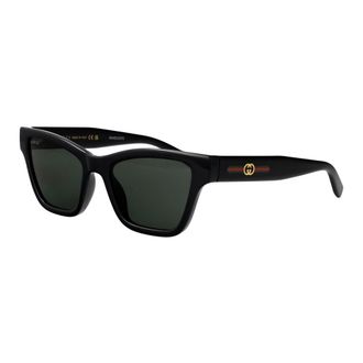 Gucci Smallet Cat-eye Zonnebril - unisex - Zonnebrillen - Zwart - 53 MM - Accessoires