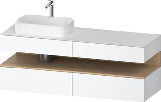 Duravit Duravit Qatego Consola Mueble Bajo Lavabo, 2 Extensiones, 2