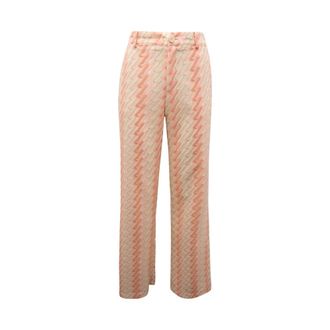PHO Firenze Pantalone Wo Lurex Broeken - Dames - Wijde Broeken - Veelkleurig - XS - Broeken