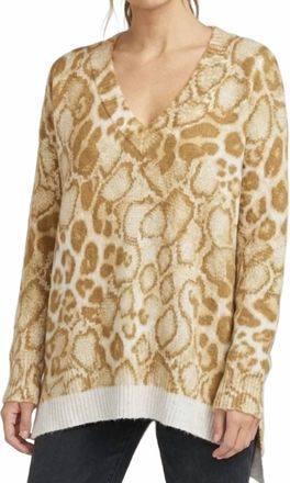 Show me your Mumu Hug Me Sweater In Cheetah Print