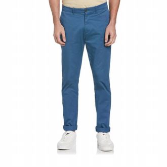 Original Penguin Slim Fit Premium Basic Chino Pants In Mightnight