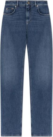 Dolce & Gabbana Straight-leg Jeans - Dames - Regular Fit Jeans - Blauw - L - Katoen - Jeans