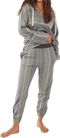 O'Neill Rosarito Lounge Pant In Black Combo