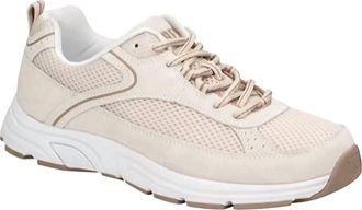 Drew Womens Athena Shoes In Cream Suede/mesh