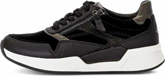 Gabor Lage sneaker - Dames - Schoenen - Zwart - Maat: 41 EU Leer