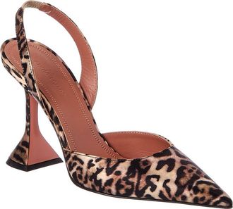 Amina Muaddi Amina Muaddi Holli Satin Slingback Pump