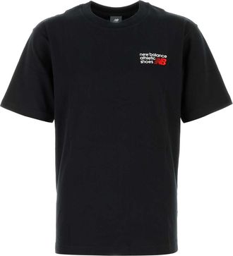 New Balance Black Cotton T Shirt