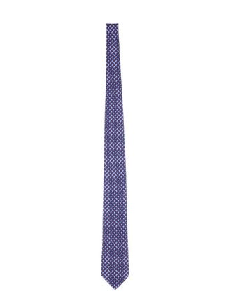 Ferragamo Feline Print Tie-Uomo