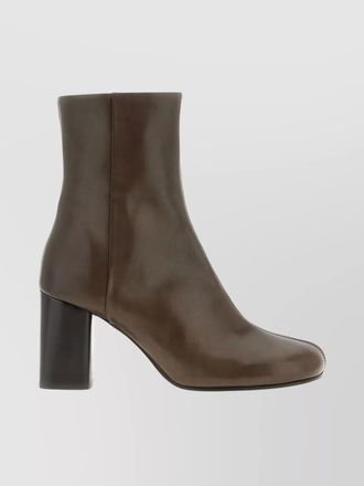 Christophe Lemaire leather ankle boots