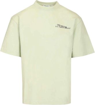 Off-white Hombre, Camisetas, Verde, Talla: M