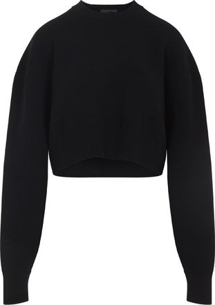 Tom Ford Black Virgin Wool Knit Top-Donna
