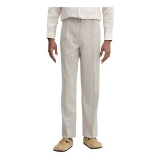 Les Deux Heren, Broeken, Beige, Maat: W31 L32 Katoen