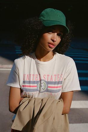 Retro Brand Cotton Soccer Tee