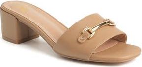 New York & Company Maxine Bit Slide Sandal in Beige at Nordstrom Rack, Size 7.5