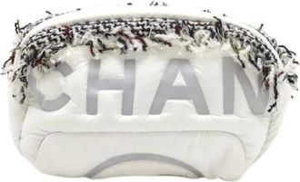 Chanel Borsa Pre-owned Coco Neige in Nylon - - Pre-owned - Donna - Bianco - ONE SIZE