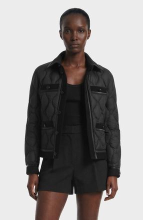 Rudsak Jolie Quilted Light Jacket in Black at Nordstrom, Size X-Small