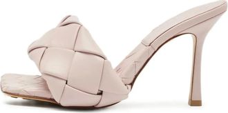 Bottega Veneta Sandali Lido con tacco alto - Rosa