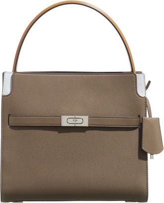 Tory Burch Tory Burch Crossbody Bags - Lee Radziwill Pebbled Color-Block Small Double Bag - colorful - Crossbody Bags for ladies