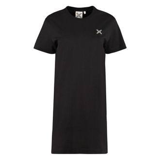 Kenzo Asymmetric Hem T-Shirt Dress - female - Kenzo - Short Dresses - Black - XS - Dresses