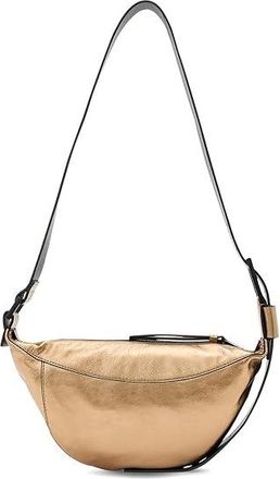 AllSaints Luna Crossbody Cross Body Handbags Warm Brass, Leather