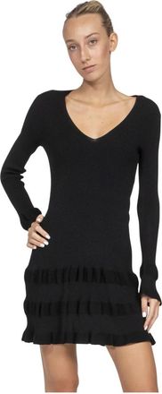 Moschino Abito 2555 - Dames - Korte kleedjes - Zwart - S - Kleedjes