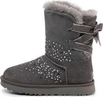 UGG (WMNS) UGG Classic Galaxy Bling Short Boots Grey 1103798CHRC